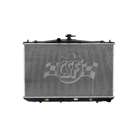 Csf 3687 1 Row Plastic Tank Aluminum Core Radiator 3687